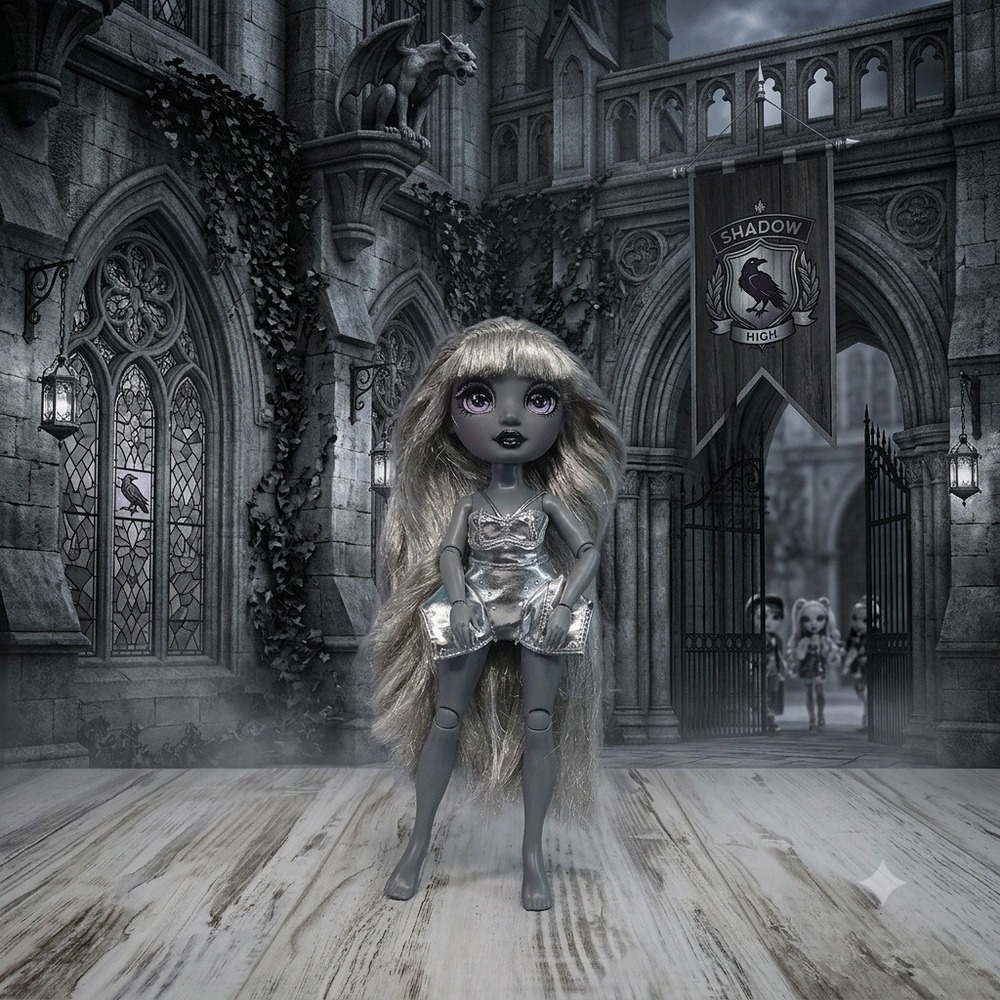 Rainbow High Shadow High Luna Madison Fashion Doll Silver Grayscale‎ 583530